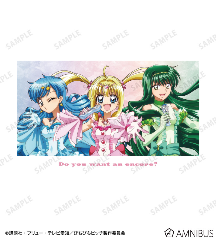 預訂2024/4月 アニメ「ぴちぴちピッチ」 描き下ろしイラスト 20th Anniversary ver. パーカー