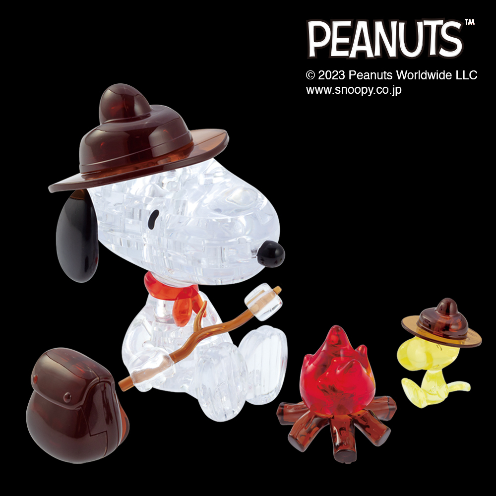 SnoopyCamping (立體水晶)