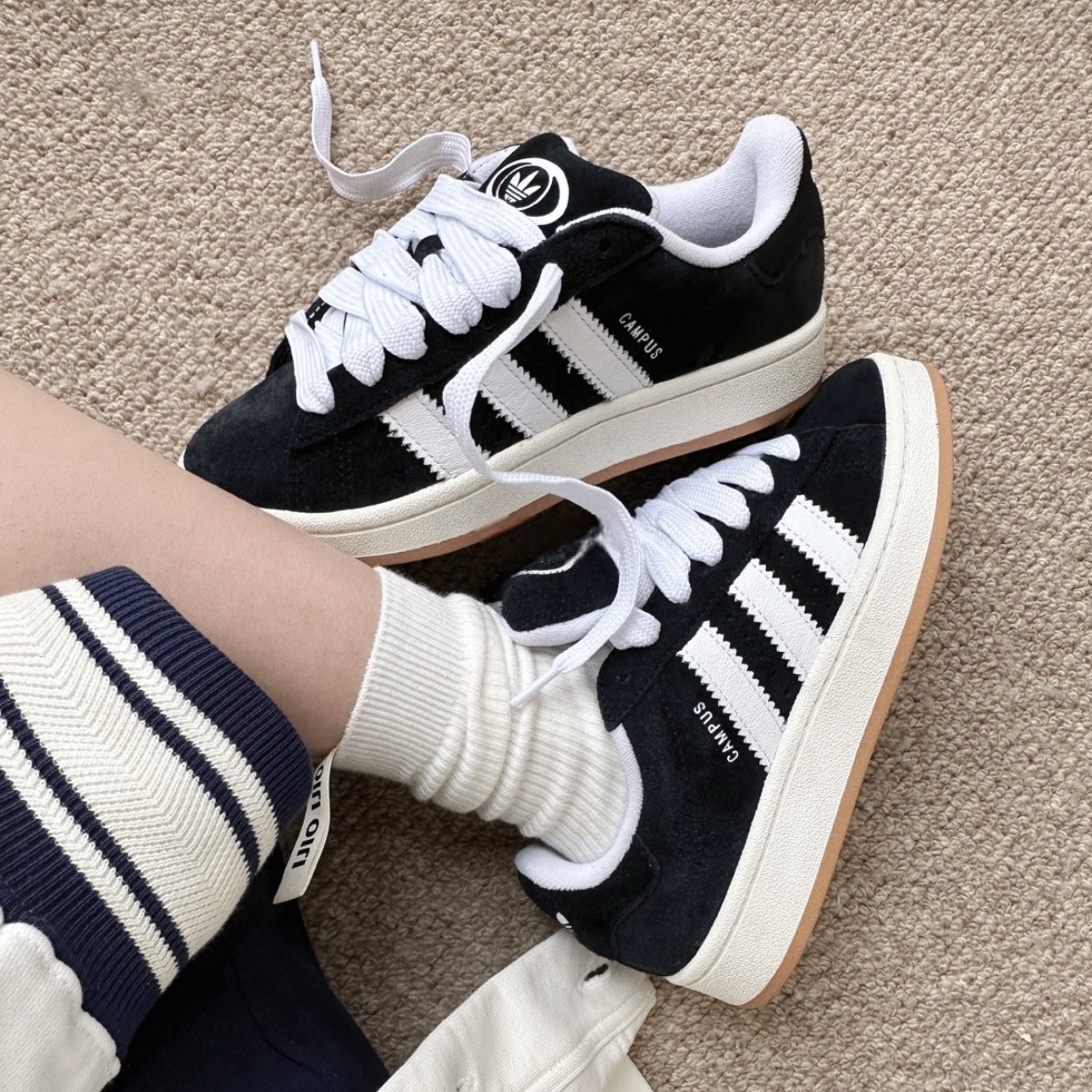 ADIDAS CAMPUS 00S 黑色HQ8708