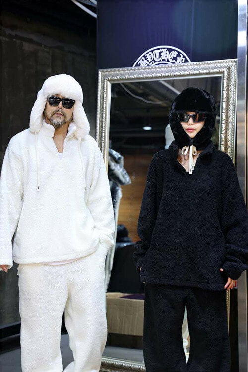 貂皮護耳帽 漁夫帽