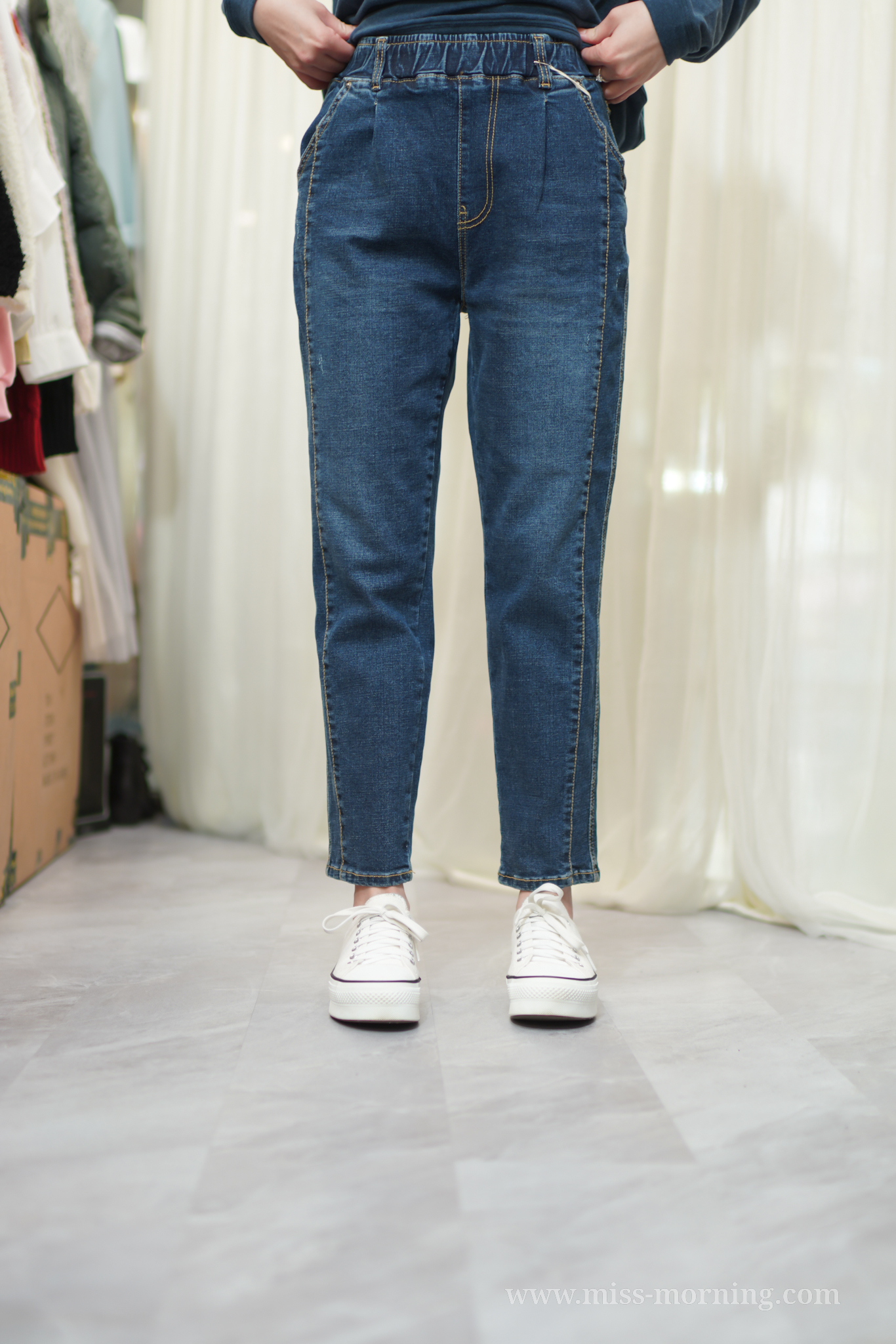 高質Boy款牛仔褲(33678)