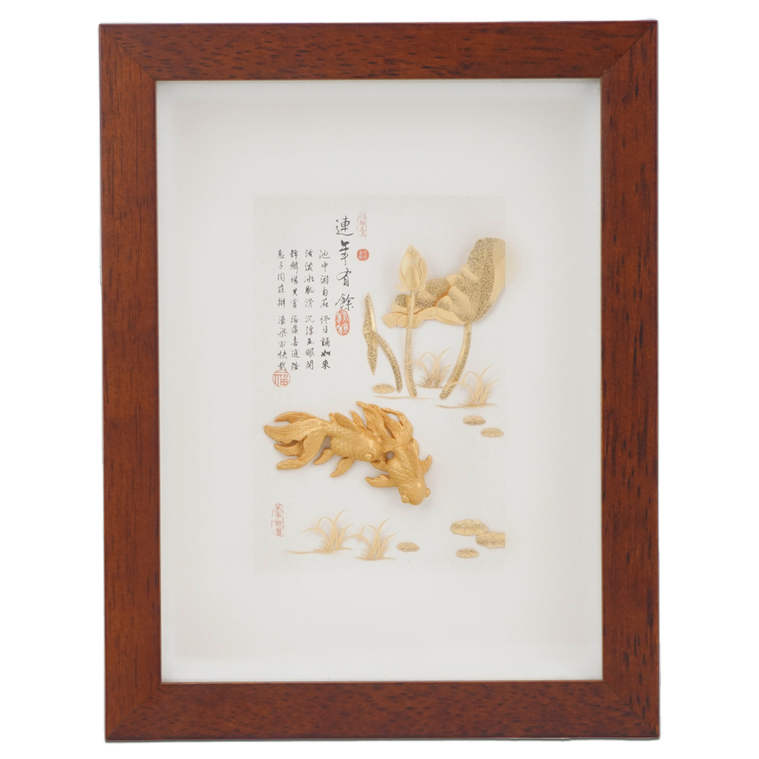 連年有餘 開市開業 生日禮物 新居落成禮物 辦公室擺飾