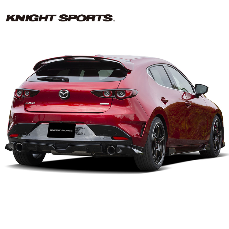 KNIGHT SPORTS REAR WING SPOILER MAZDA3 BP 2019-