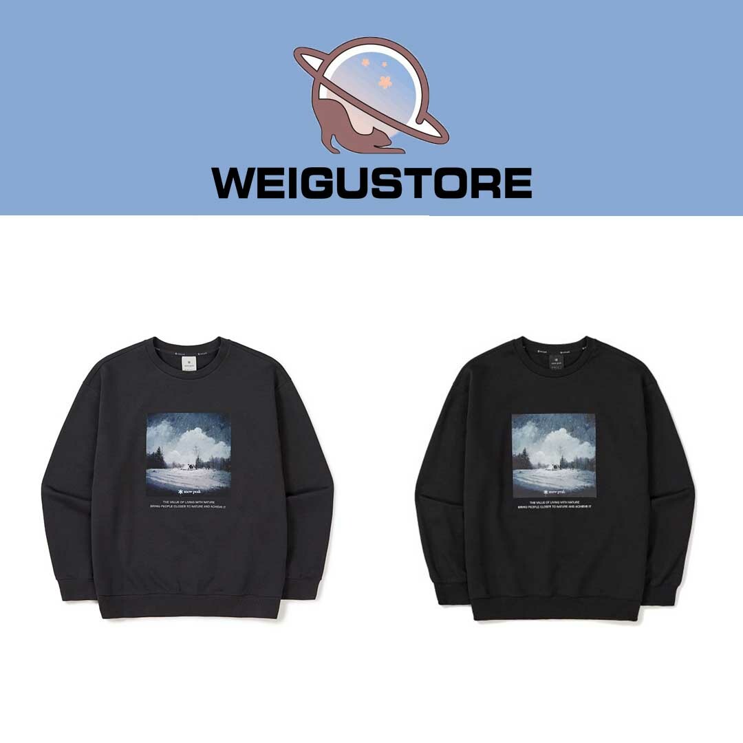 Snow Peak Pro Landscape Fleece Sweatshirts 衛衣 S23FMFHT38