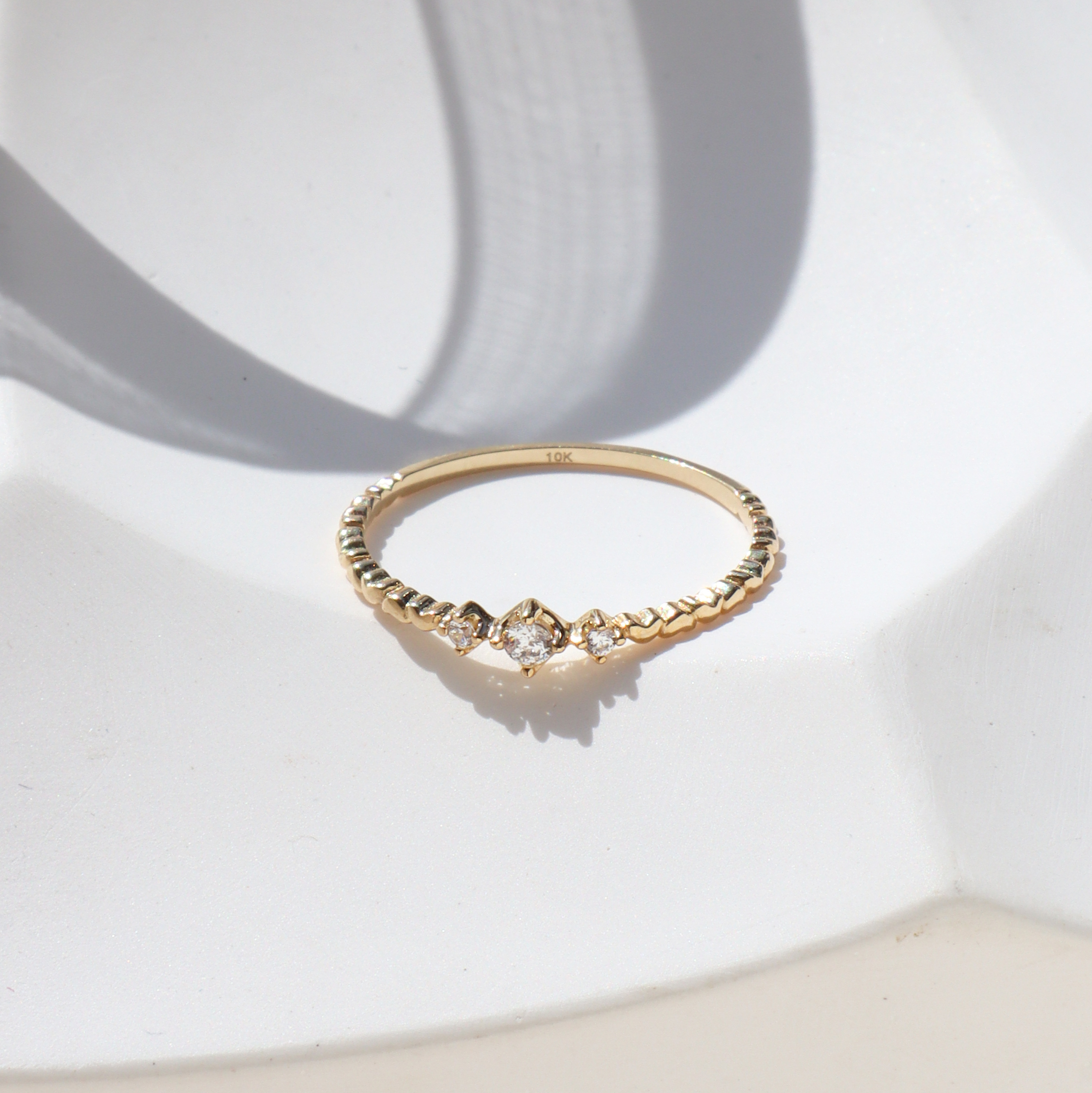 10K/盛放純夢戒指