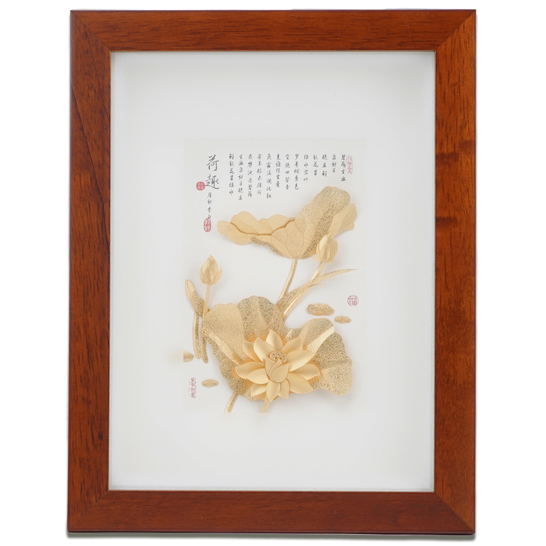 荷香蓮花 退休禮物 生日禮物 新居落成禮物 辦公室擺飾