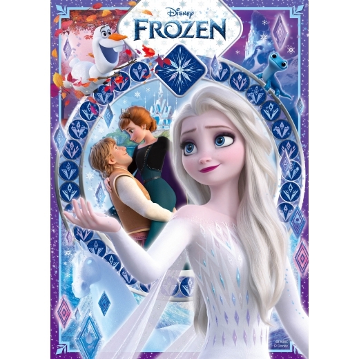 冰雪奇緣 520片盒裝拼圖-C