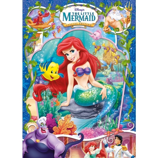 小美人魚 520片盒裝拼圖-B