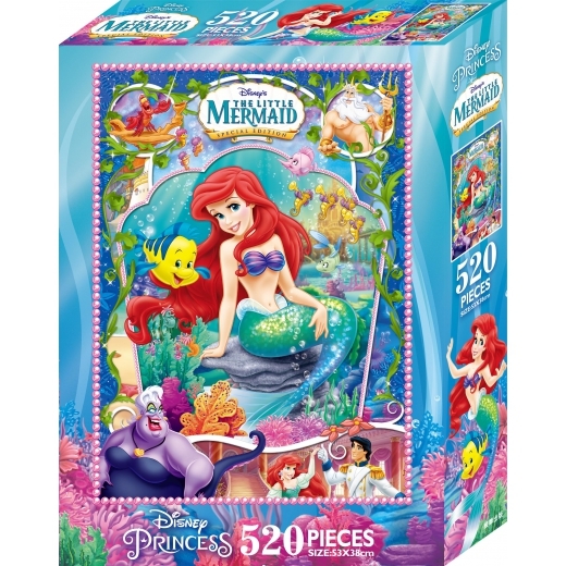 小美人魚 520片盒裝拼圖-B