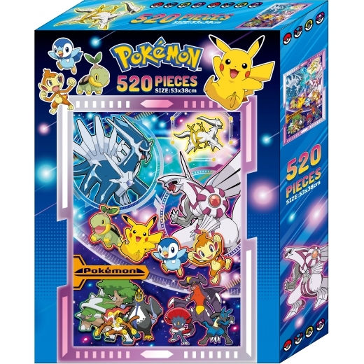 Pokemon 520片盒裝拼圖-F