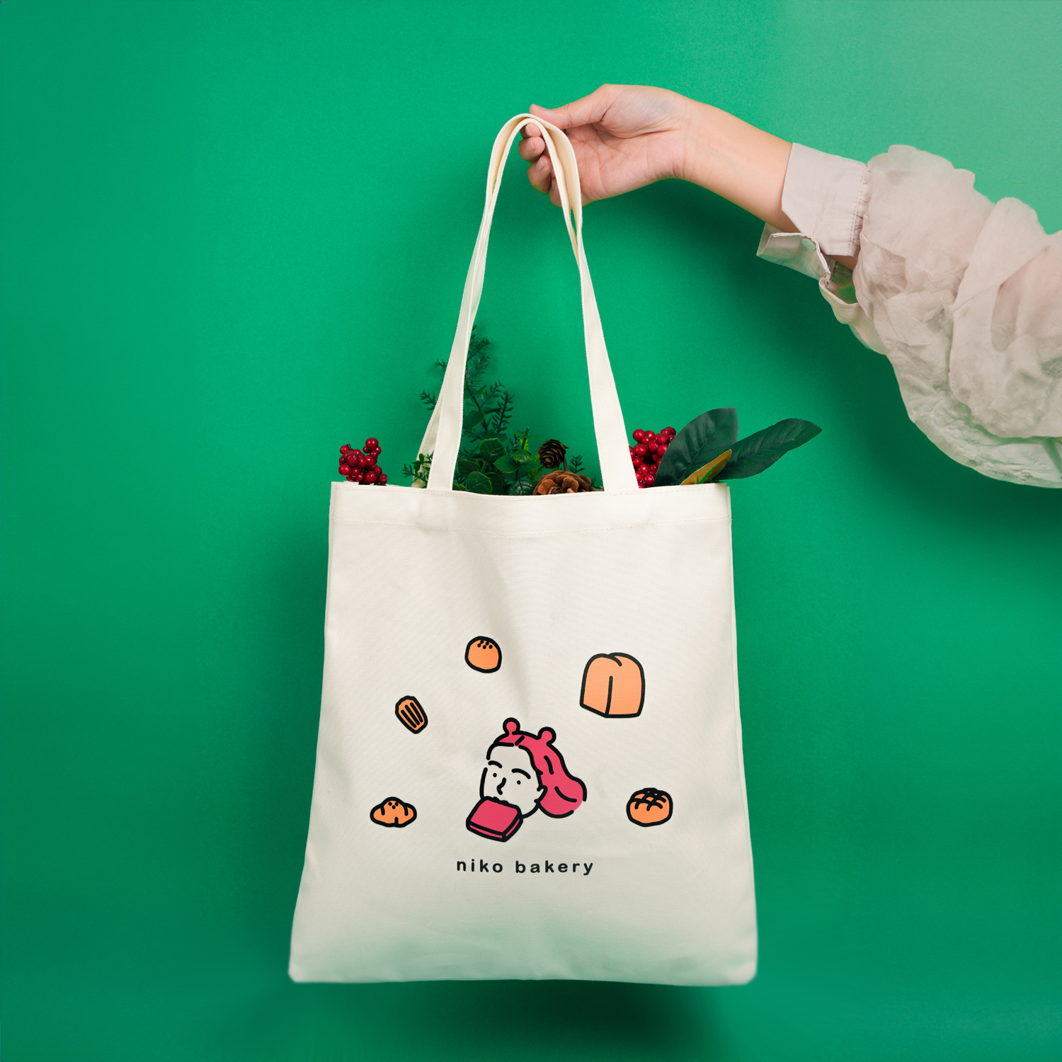 【niko bakery】2024新款 原創帆布袋