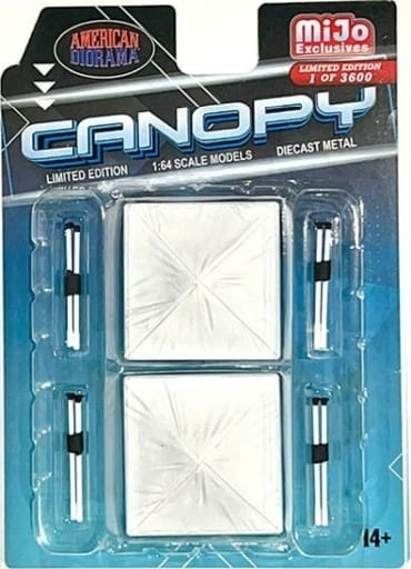 American Diorama 1:64 - 白色帳篷套裝