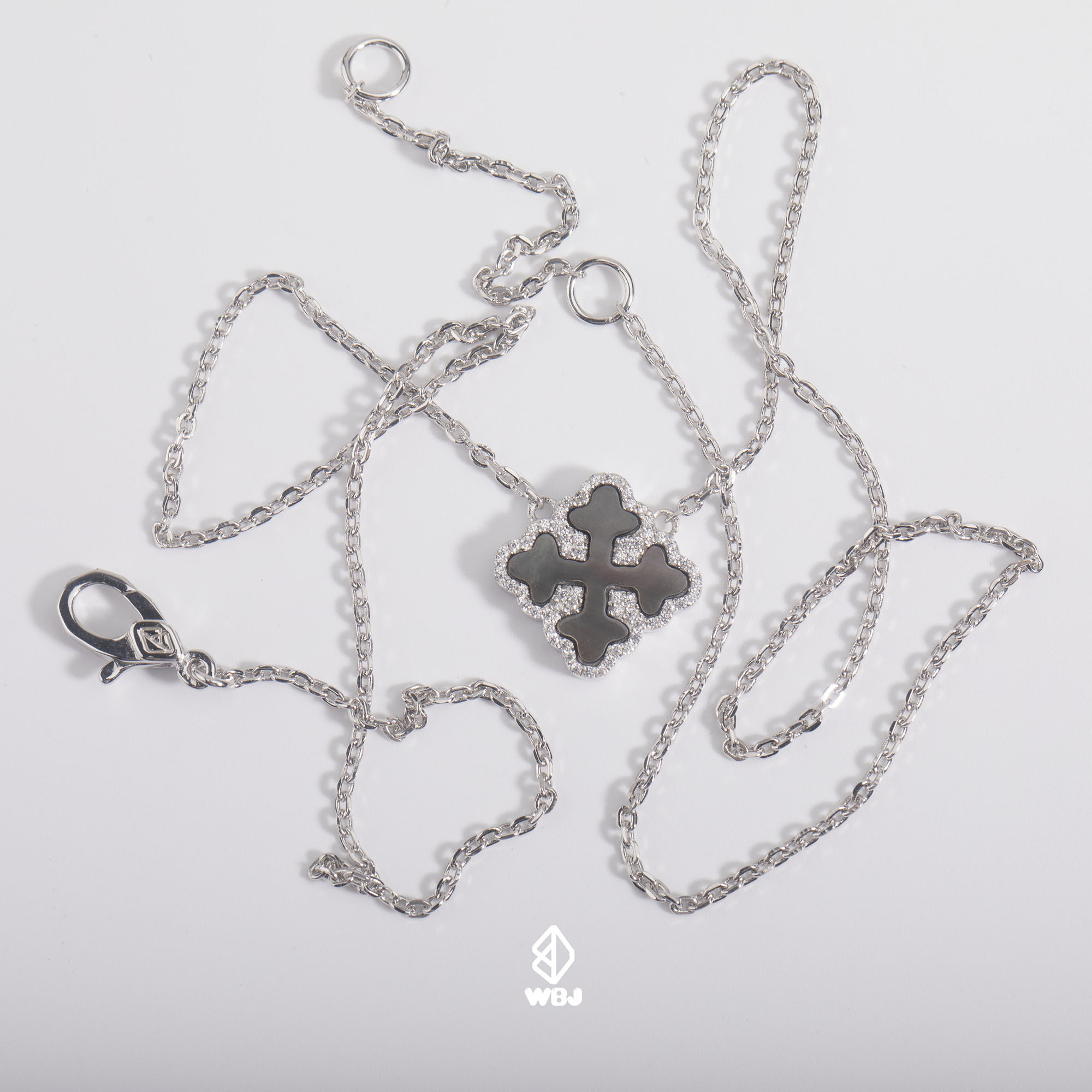 四葉草｜貝殼花朵鍊牌項鍊