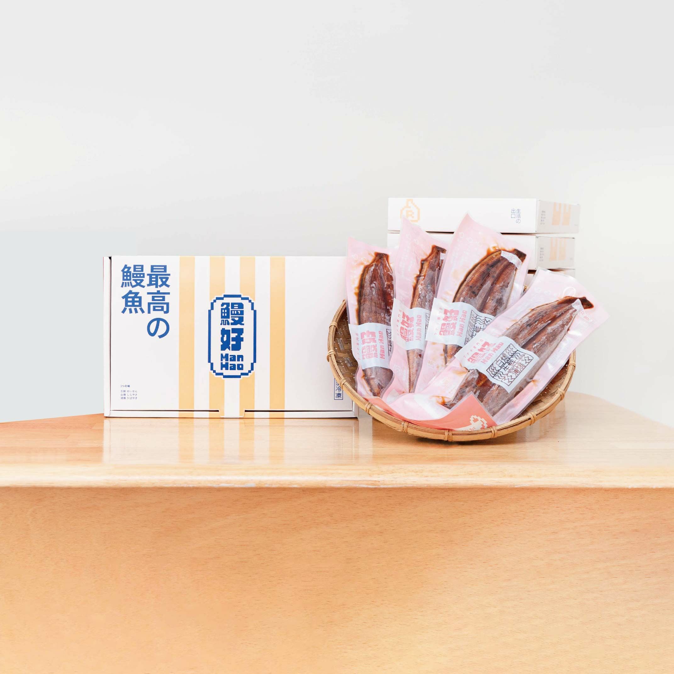 鰻好-鰻魚禮盒/4入裝附禮盒