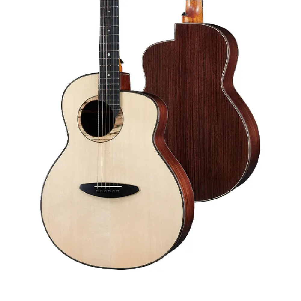 aNueNue aNueNue / LS600 杉田健司 吉他未來系列 41吋全單木吉他(月亮雲杉木)(原聲款/插電款)(LS600/LS600E) 彩虹人官方認證 第 2 張圖片｜三峽吉他 / Bass