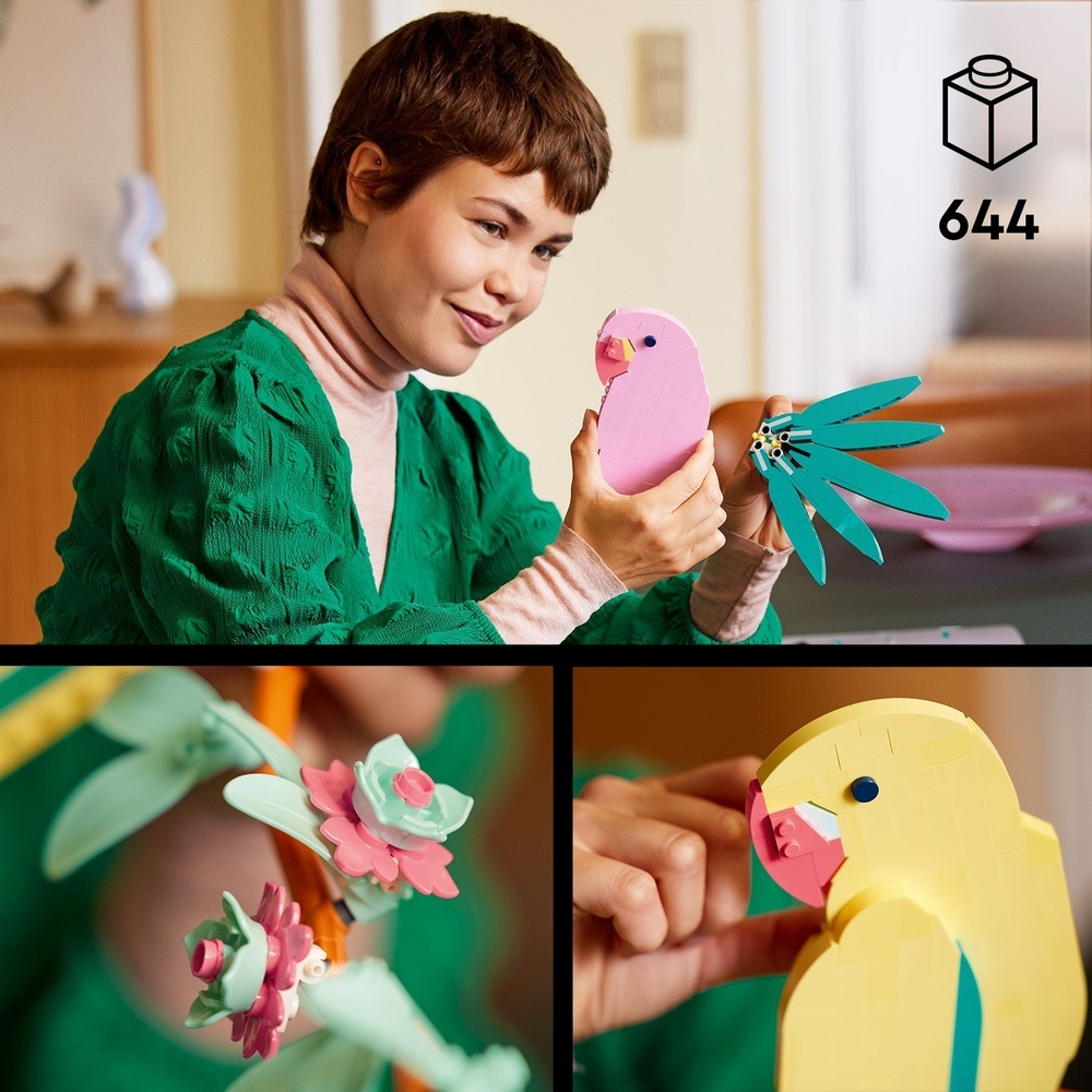 [飛米樂高積木專賣店] LEGO 31211 ART-金剛鸚鵡