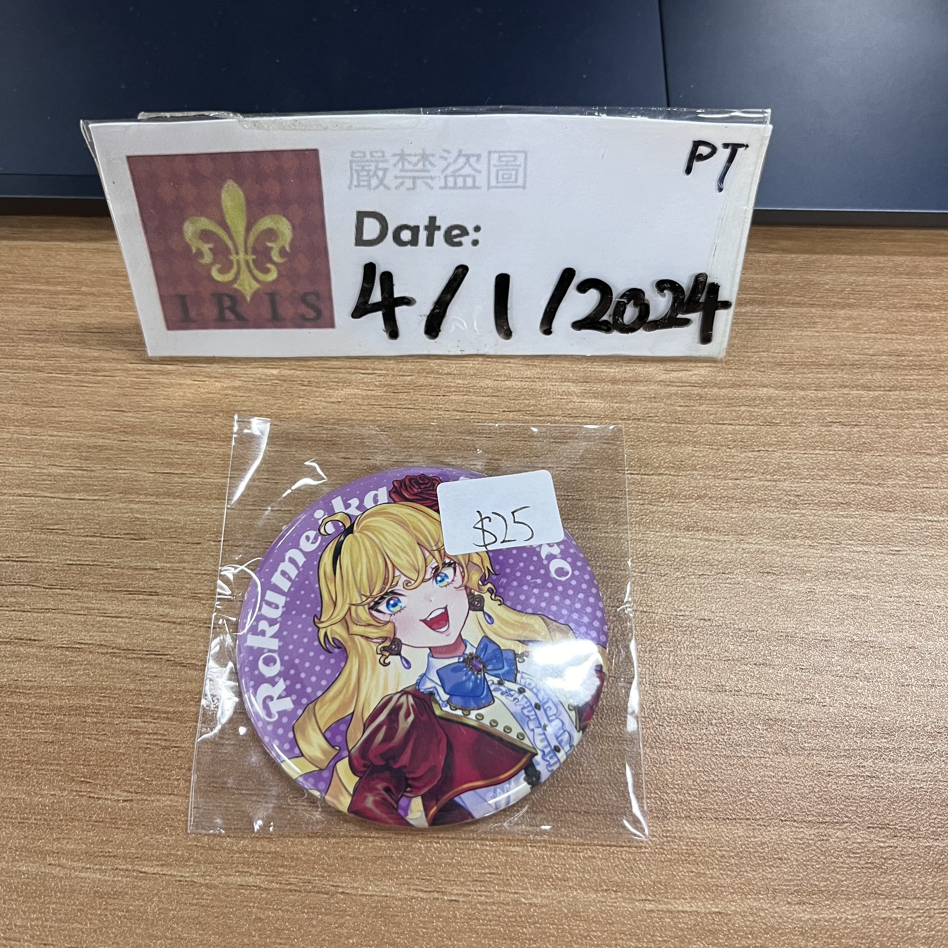 彩虹社 KIRIKO 襟章