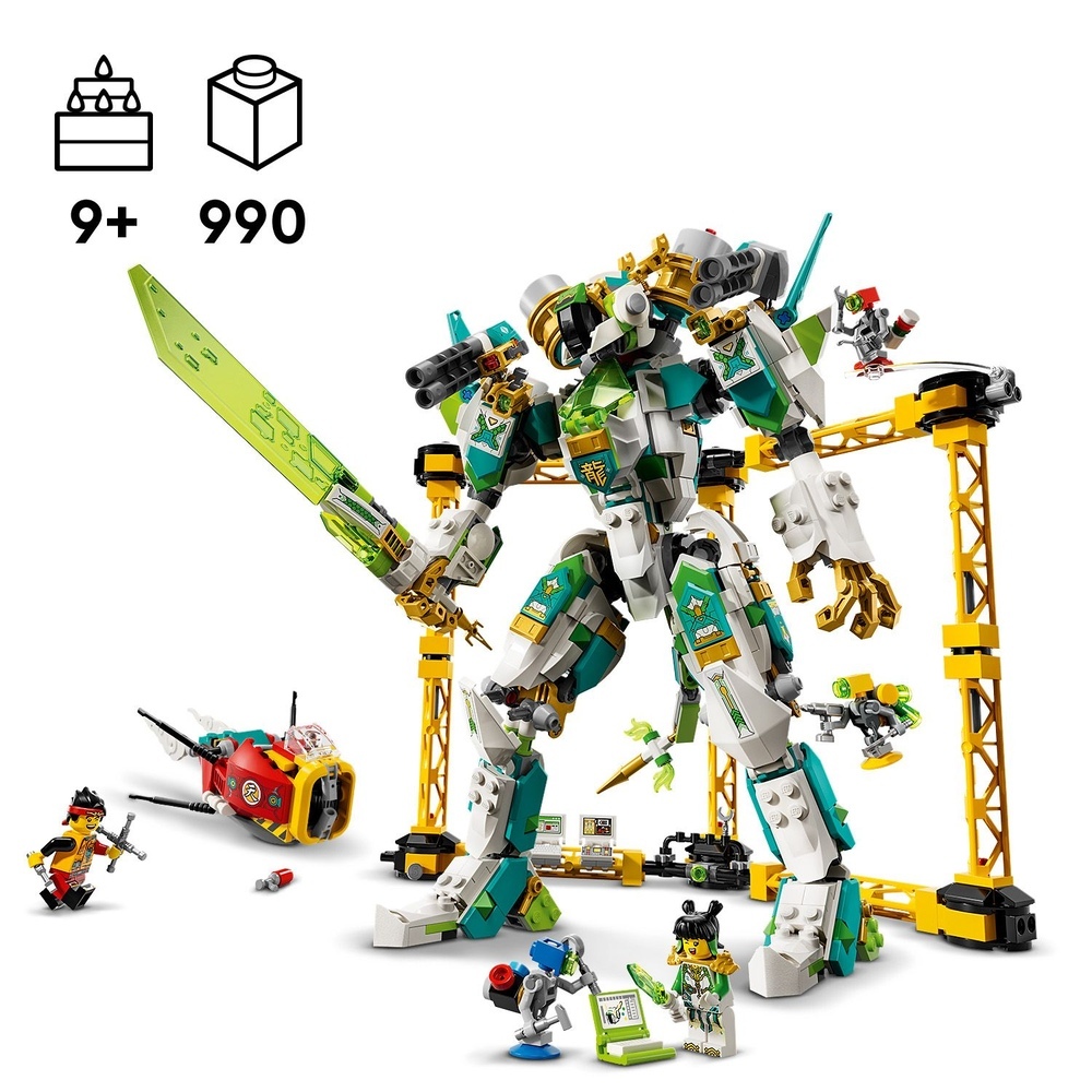 [飛米樂高積木專賣店]LEGO 80053悟空小俠-龍小驕白龍戰鬥機甲