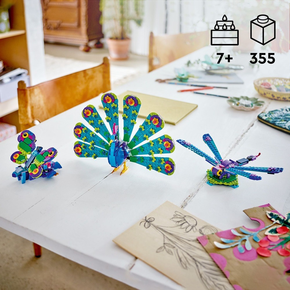 [飛米樂高積木專賣店]LEGO 31157 Creator-異國孔雀