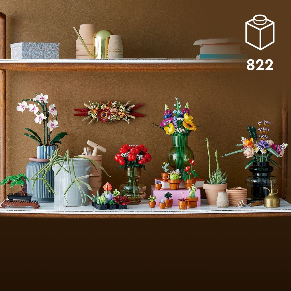 [飛米樂高積木專賣店]LEGO 10328 Icons-玫瑰花束