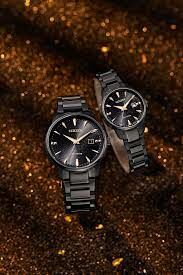 CITIZEN星辰 PAIR系列 Eco-Drive Watch 銀河黑金 光動能情侶手錶 BM7595-89L 男裝 $2620 / EW2595-81E 女裝 $$2540