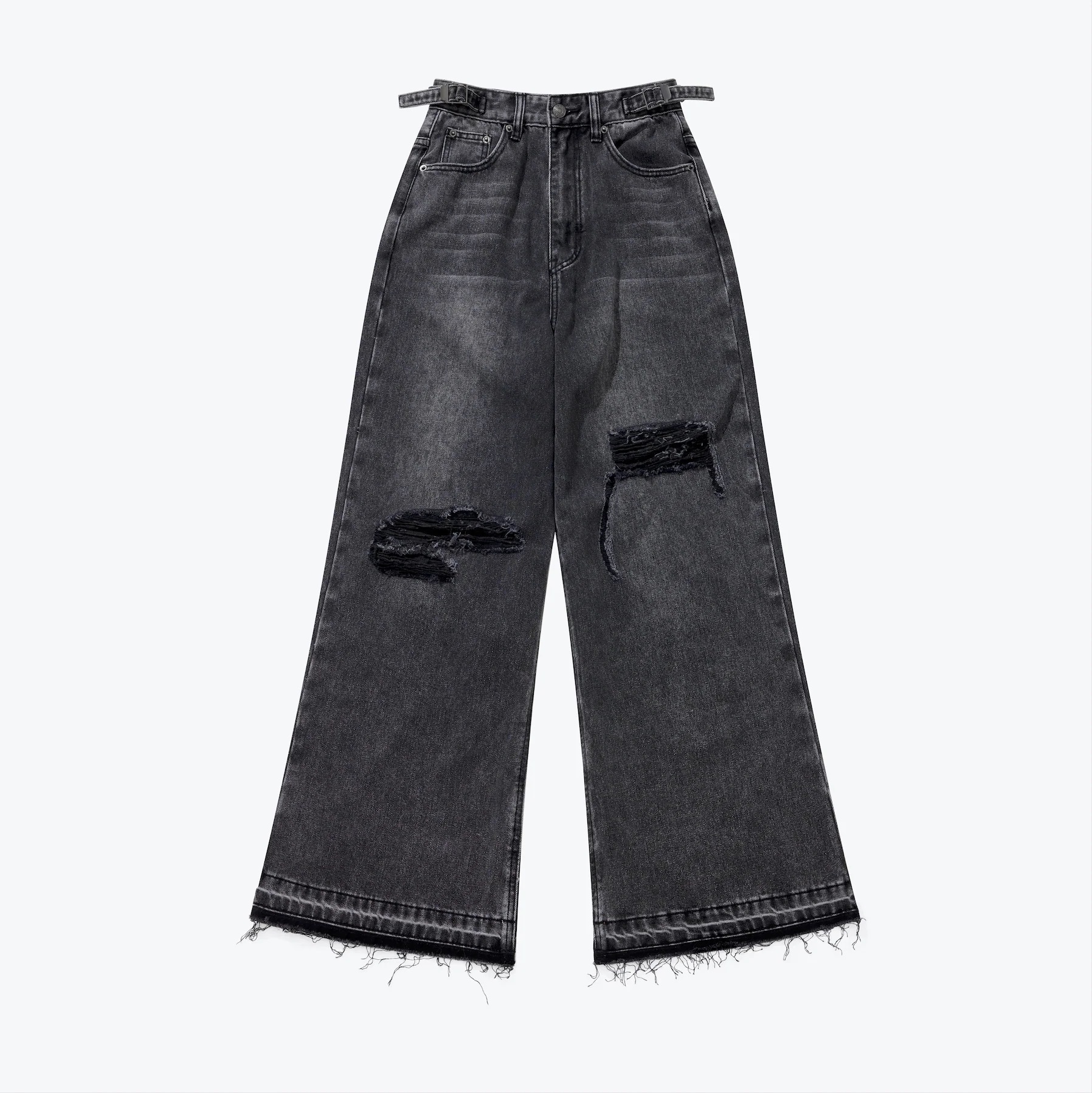 SENSE LOW RISE BAGGY JEANS