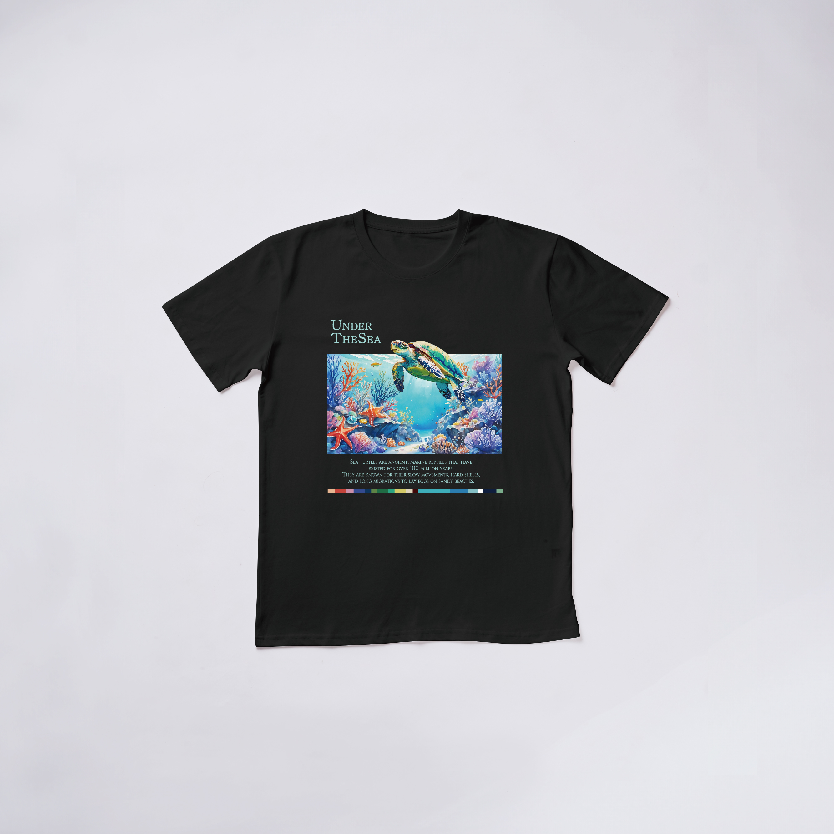 動物王國展 兒童款T恤｜《海龜》