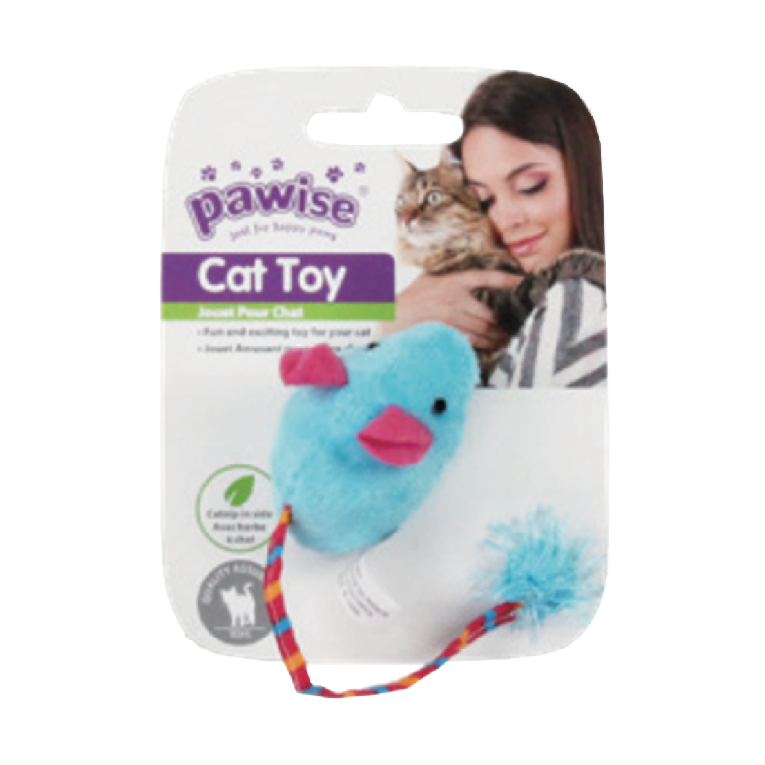 Pawise|小老鼠貓玩具(NO.28122)