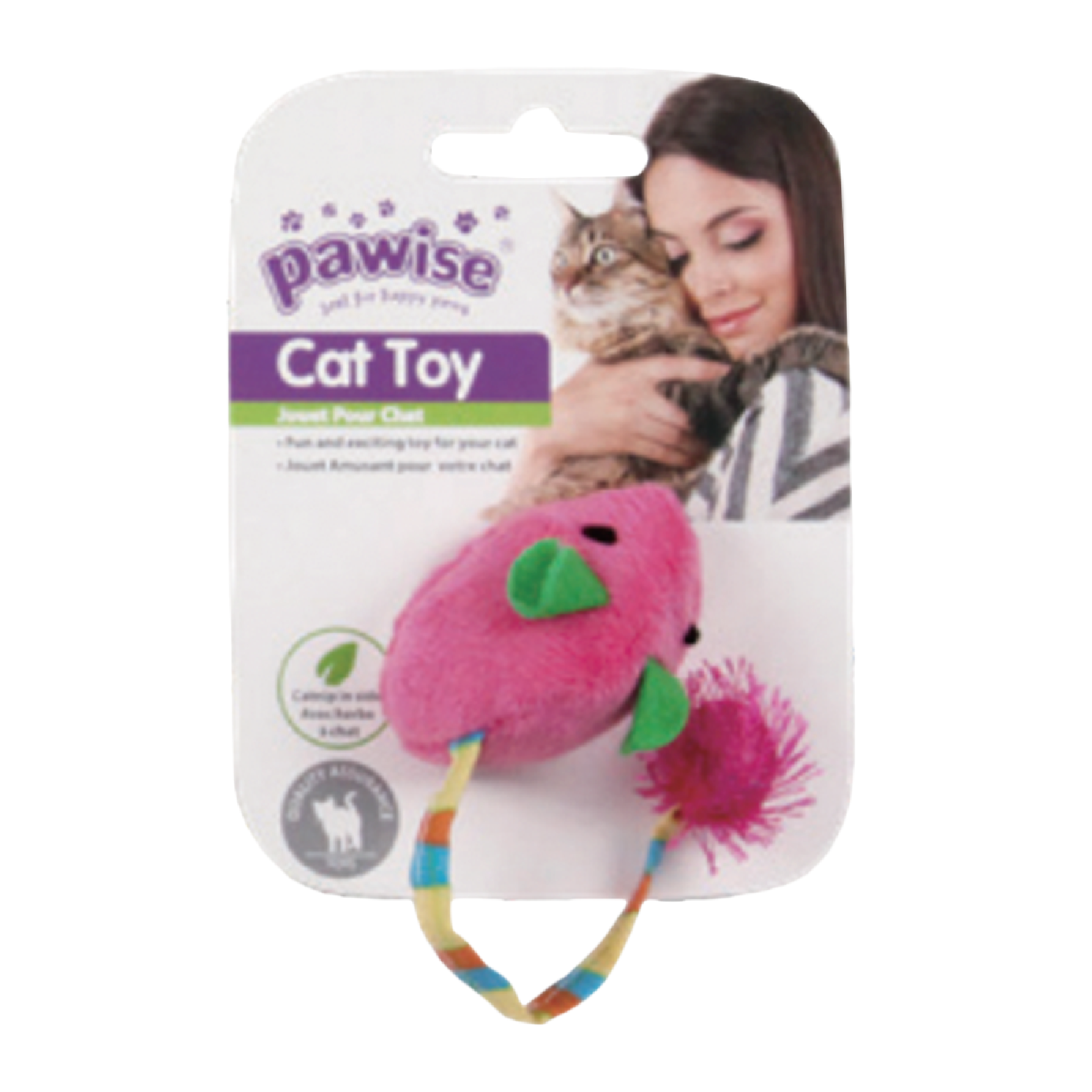 Pawise|小老鼠貓玩具(NO.28122)