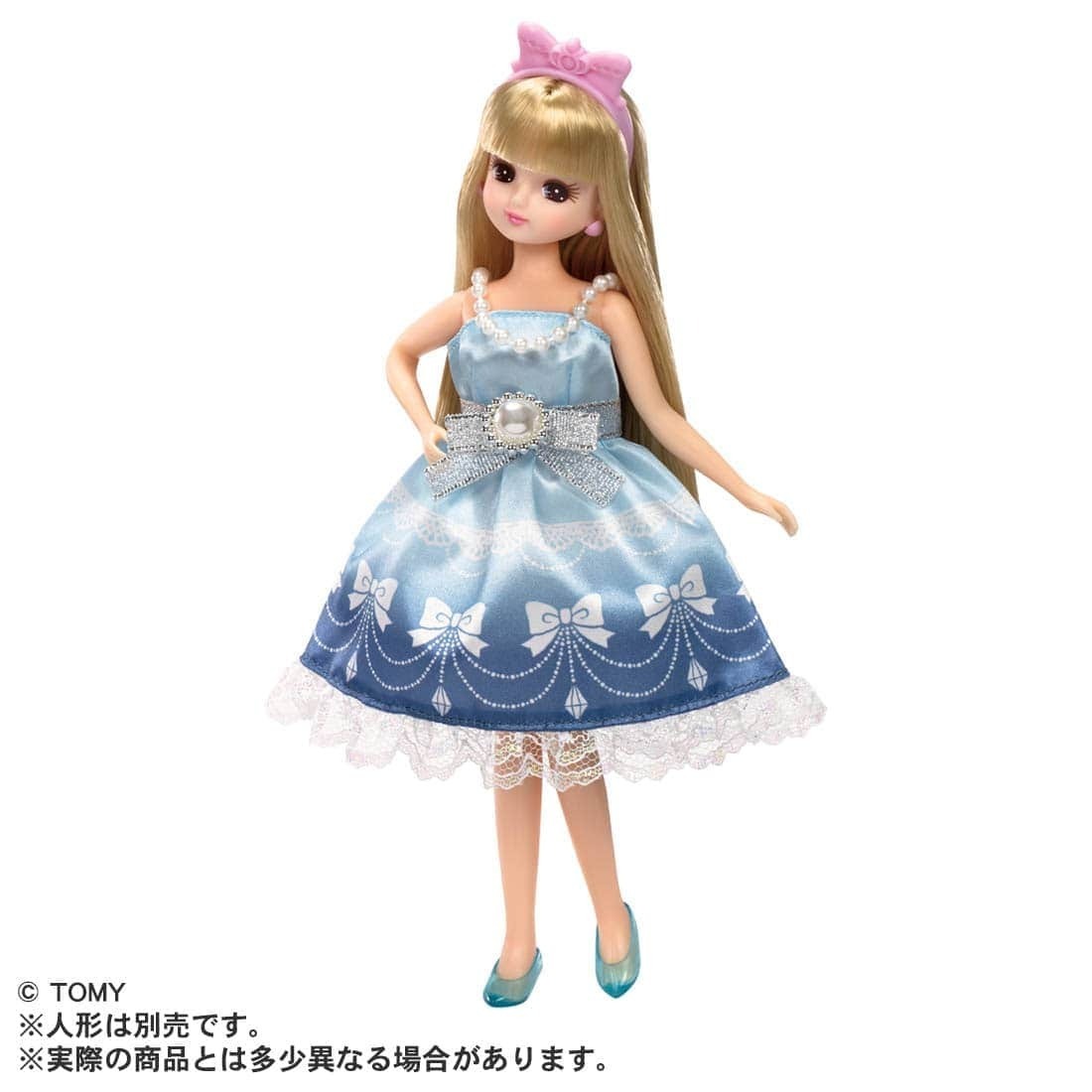 Takara Tomy Licca Dress - LW-02 我的第一件洋裝 緞帶水晶