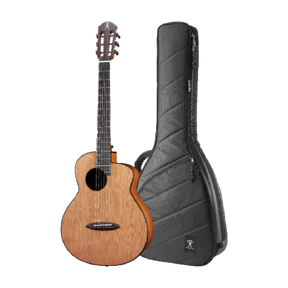 aNueNue aNueNue / MV114 復古系列 36吋全單旅行木吉他(紅松木面板)(原聲款/插電款)(MV114/MV114E) 彩虹人官方認證 — 三峽吉他 / Bass｜YA! 玩音樂