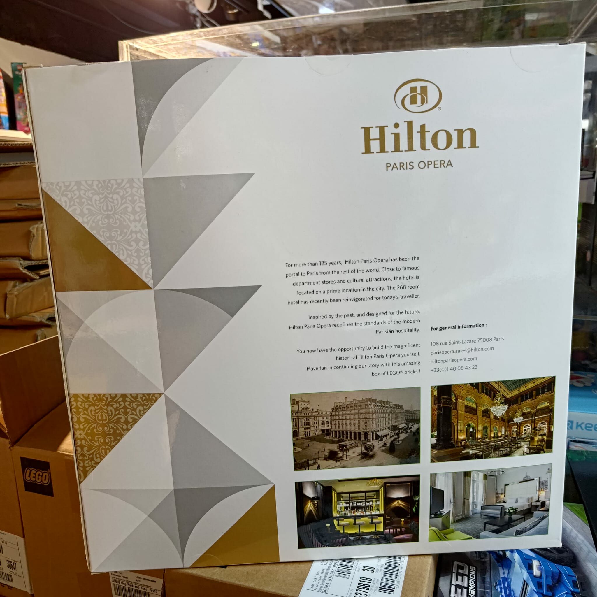 [全球限量500盒] 全新 LEGO Hilton Paris Opera 巴黎希爾頓歌劇院酒店