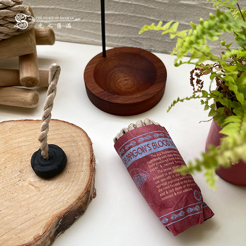 尼泊爾繩香ropeincense 龍血繩香dragon blood保護淨化能量提升力量增加行動力提升勇氣  - 光之薩滿