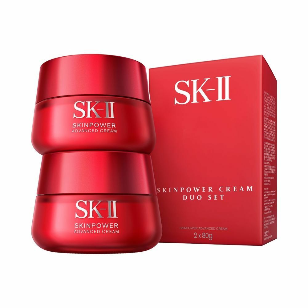 SKII SKINPOWER能量面霜雙瓶裝(大紅瓶) 80g x2