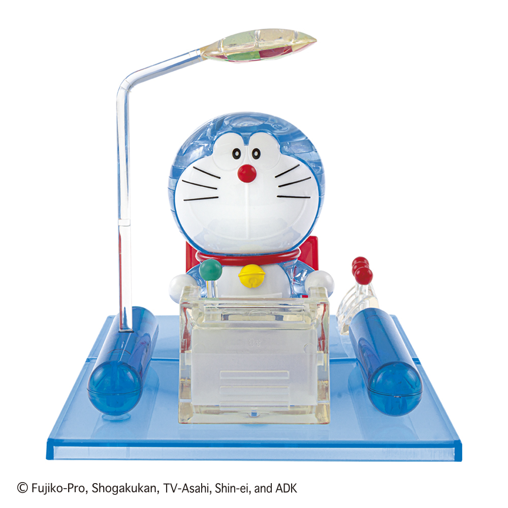 多拉A夢-時光機 (立體水晶)