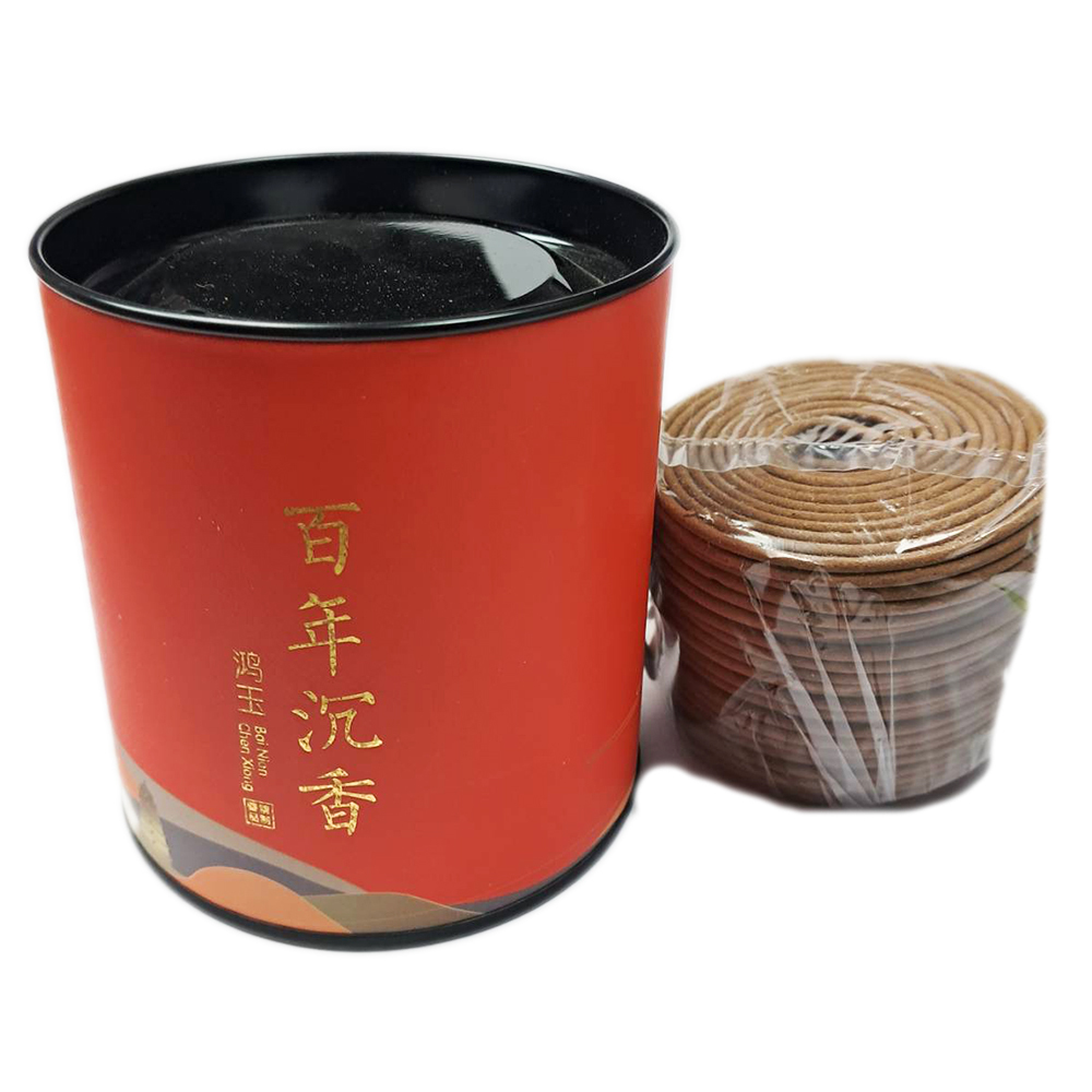 百年沉香4H盤香48片裝【十方】153225