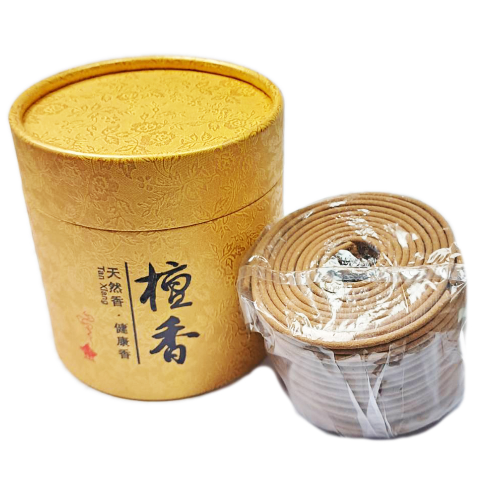 檀香4H盤香48片裝【十方】153223