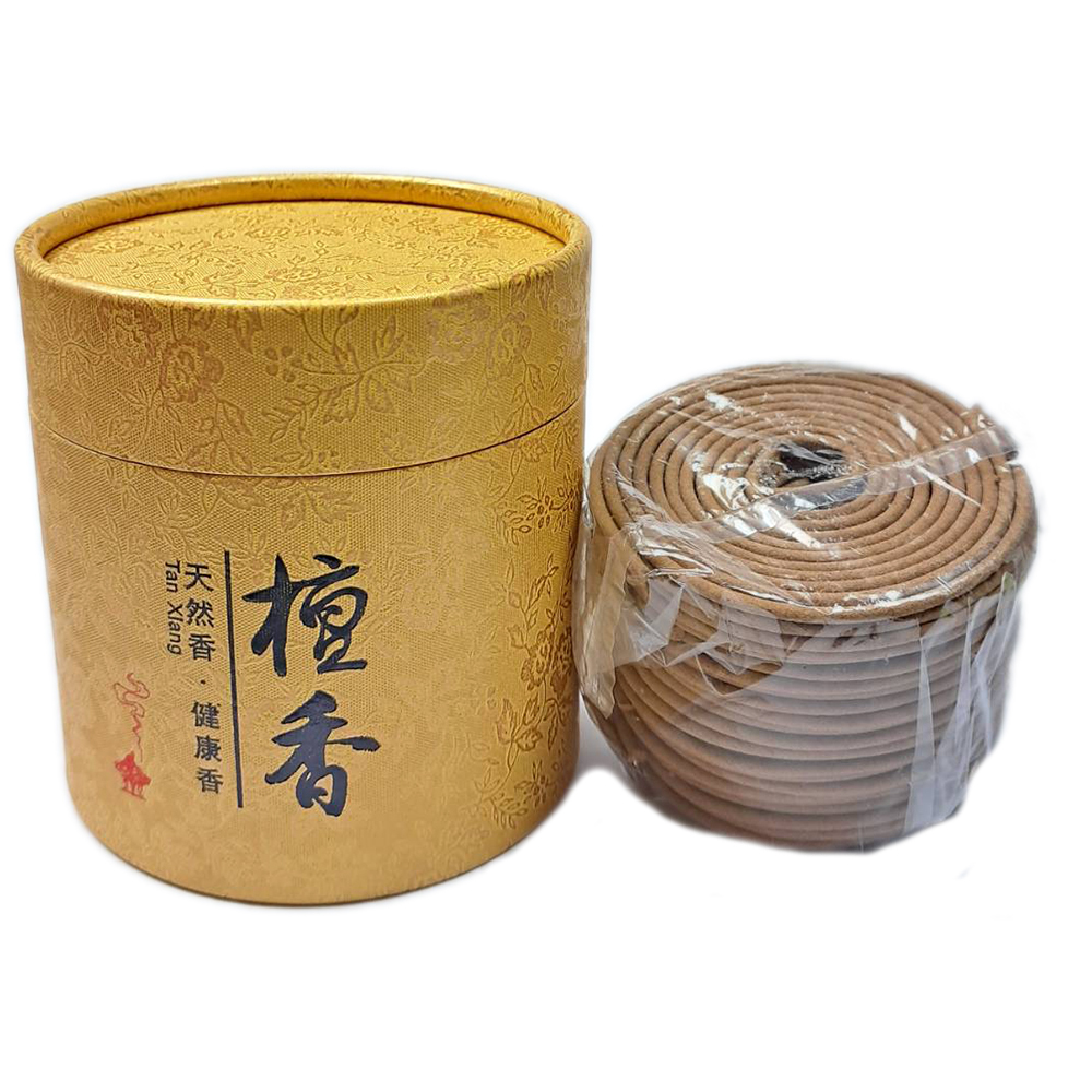 檀香4H盤香48片裝【十方】153223