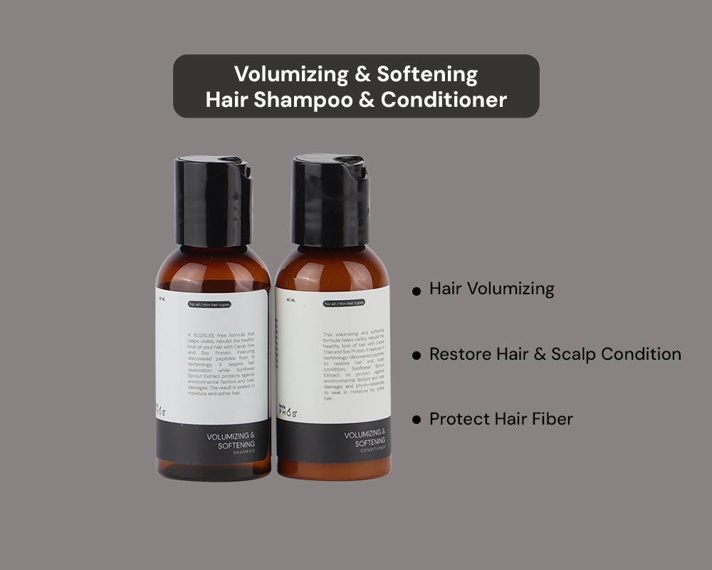 ArctaPHOS 豐盈柔順洗髮露＋4合1頭皮滋養護髮素 40ml旅行裝