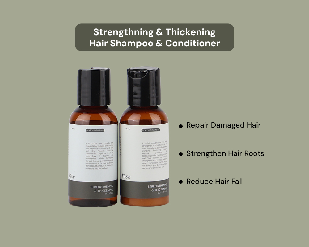 ArctaPHOS 強韌濃密洗髮露＋4合1頭皮滋養護髮素 40ml旅行裝