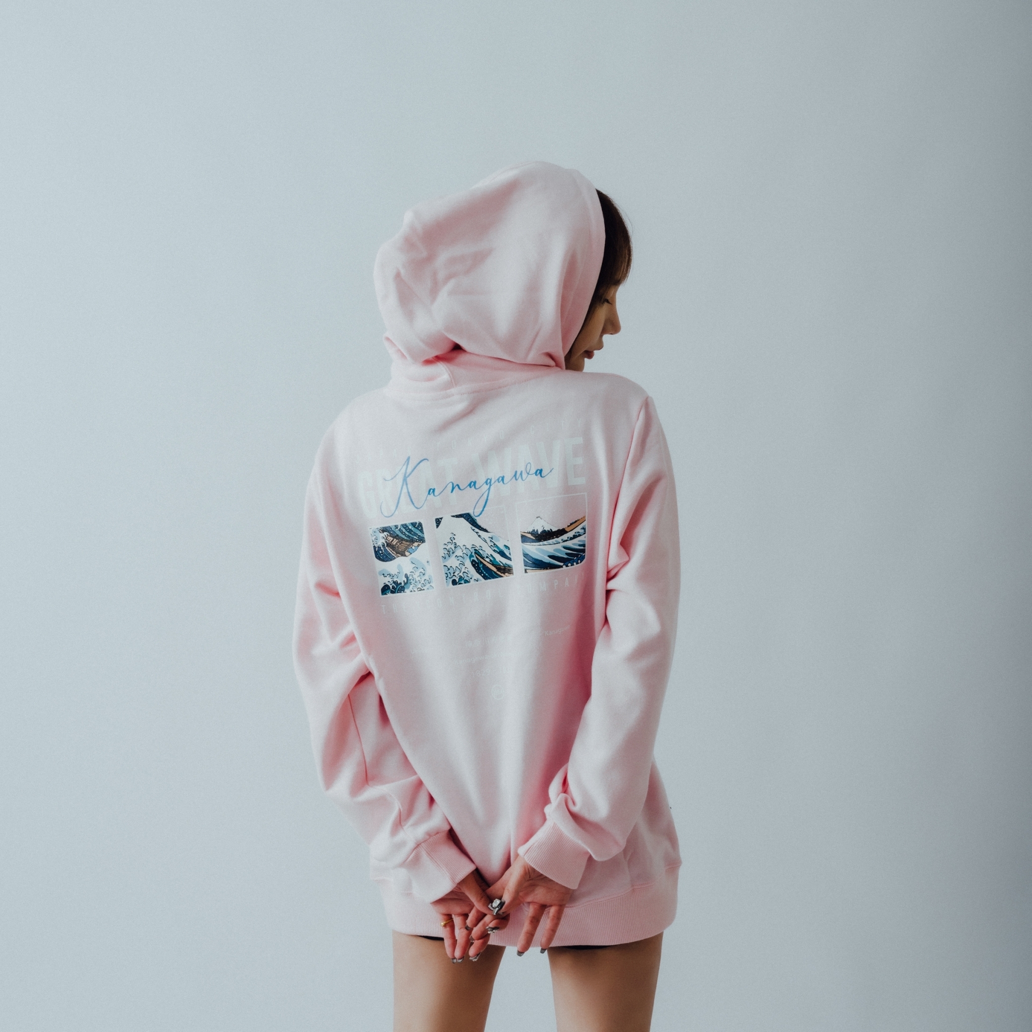 XCTRL GREAT WAVE帽T-粉