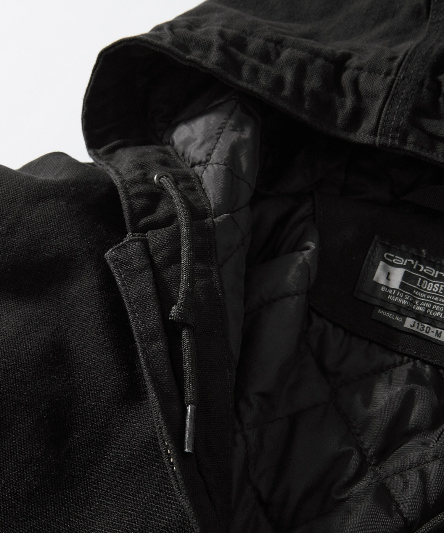 CARHARTT Quilted Flannel Lined Duck Active Jacket