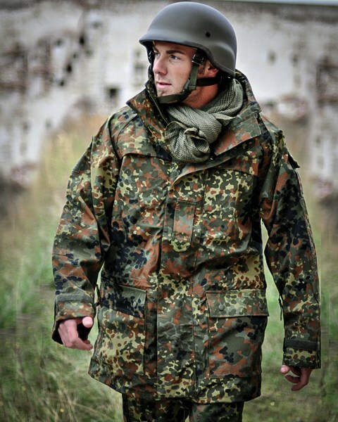 德國聯邦國防軍德軍公發Gore-tex 硬殼風雨衣