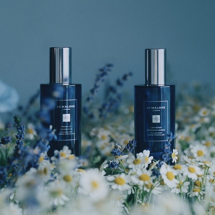 Jo Malone 月光舒眠系列｜洋甘菊枕頭噴霧、薰衣草與月光花枕頭噴霧