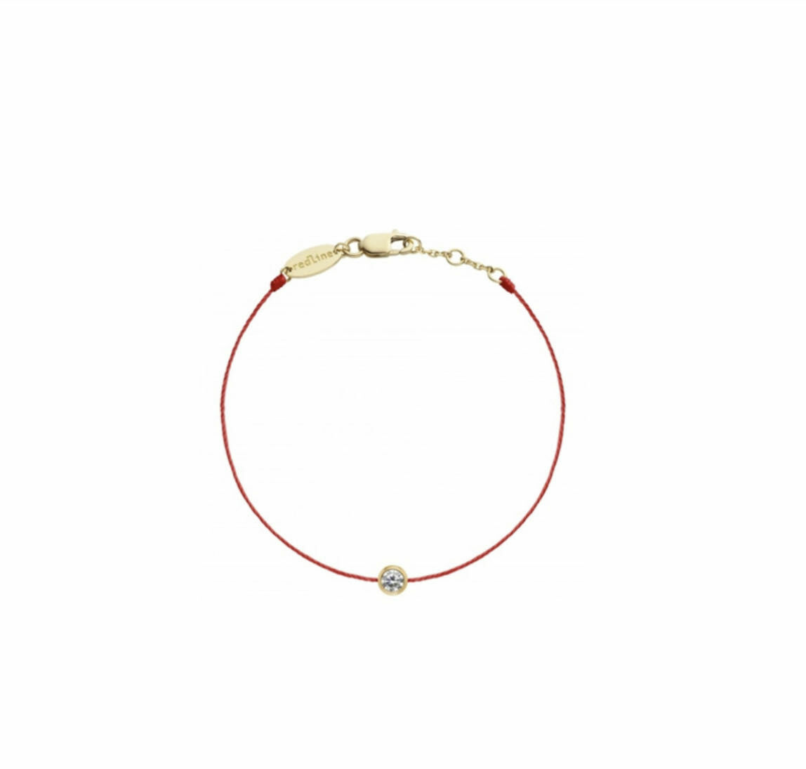 Redline Pure 黄金0.1克拉圆钻手链 1 J -M