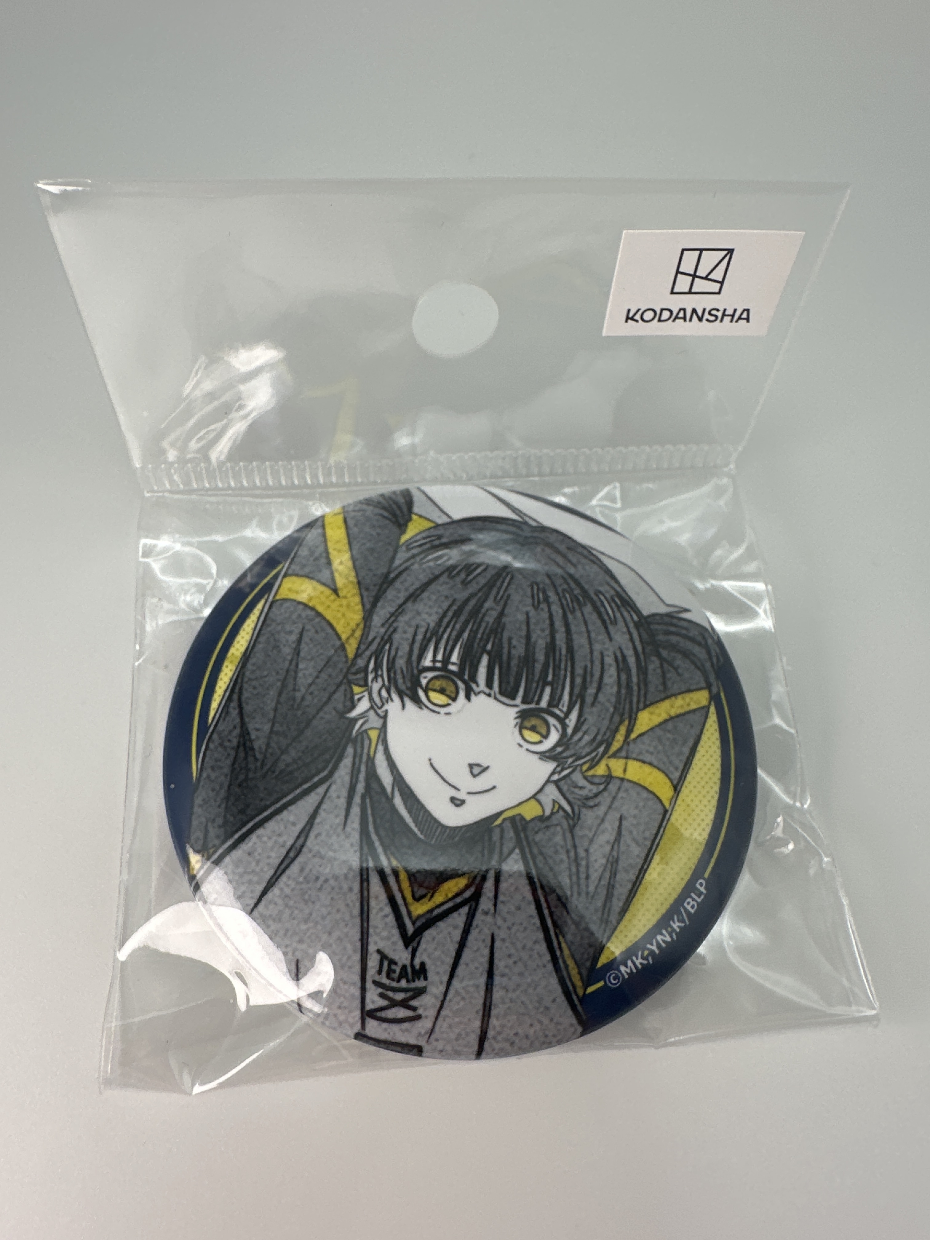 藍色監獄 蜂樂廻 57mm 襟章