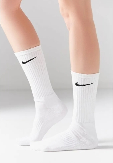 【NIKE】白襪 中筒襪 長襪 小腿襪 三入組