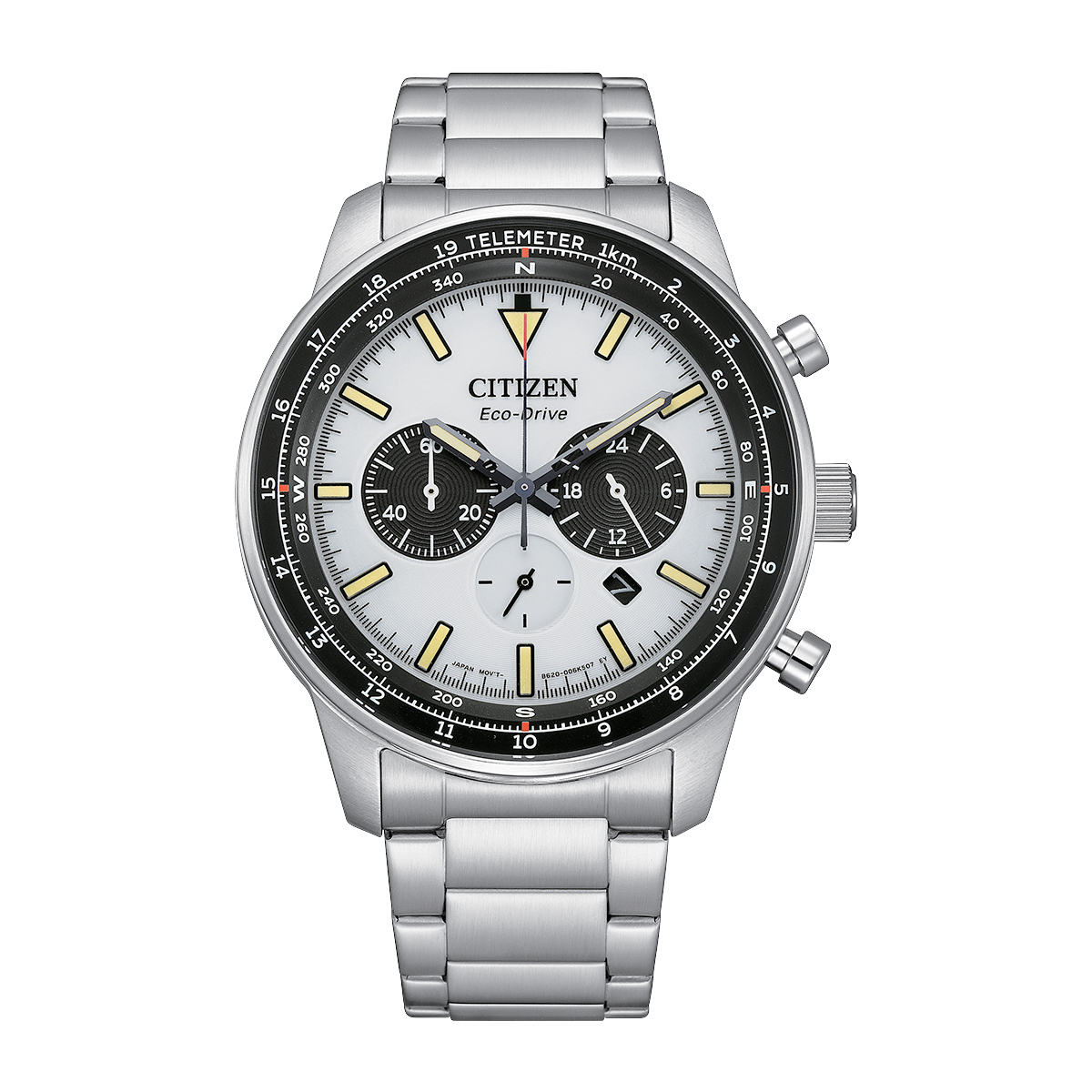 CITIZEN Eco-Drive 光動能 男裝 鋼錶 CA4500-91A