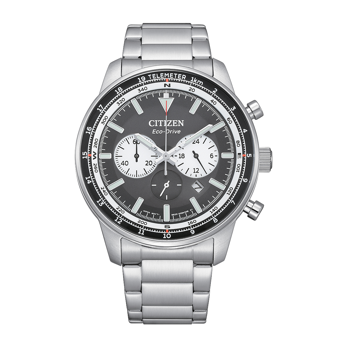CITIZEN Eco-Drive 光動能 男裝 鋼錶 CA4500-91E