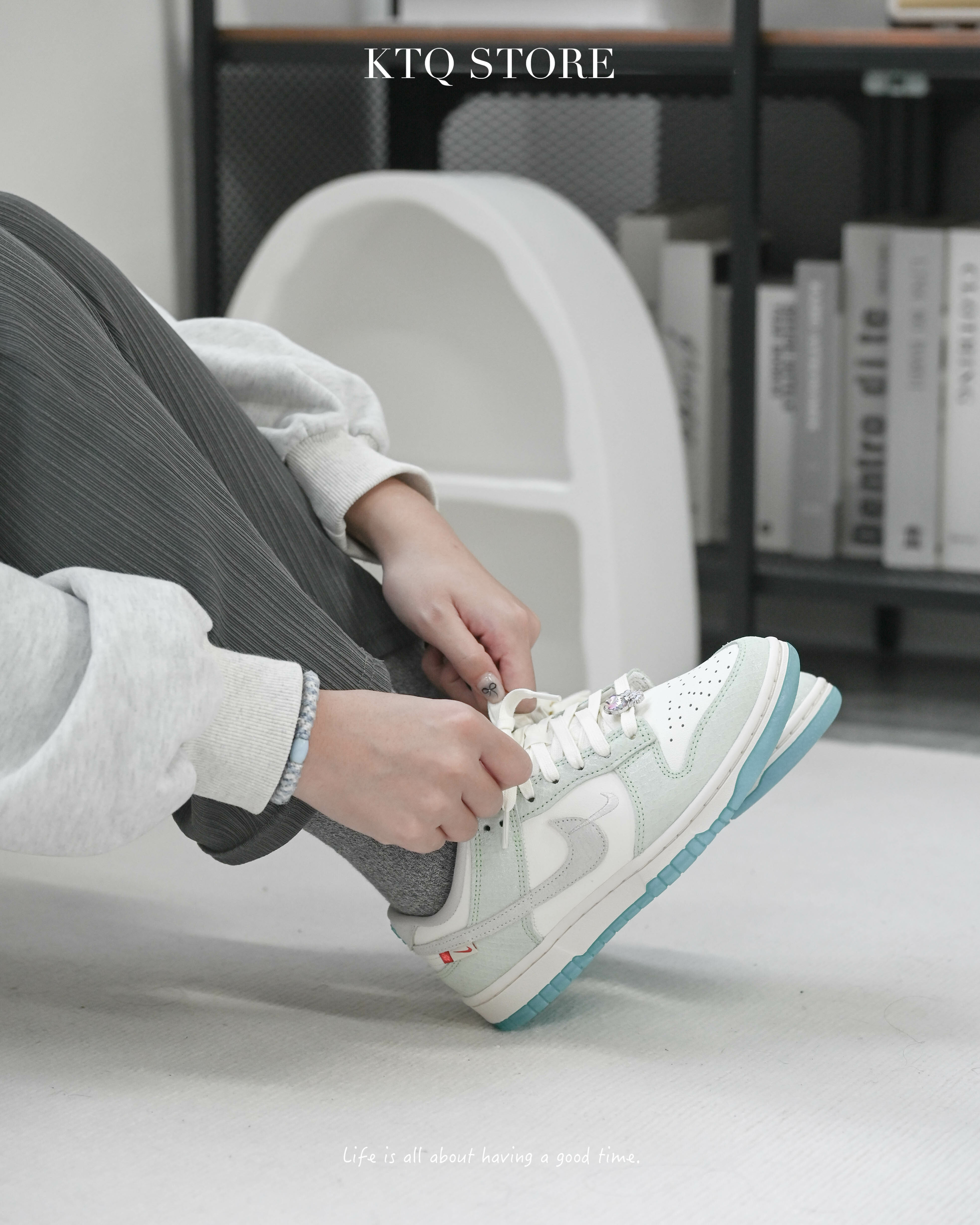 KTQ STORE ‧  ΝΙΚЕ DUΝΚ LOW Year Of The Dragon 龍年新款 米綠色 FZ5065-111